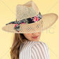 TropicalFloral C.C Panama Hat is a must-have accessory for any fashion-forward individual. Crafted from high-quality materials, it offers both style and functionality. Its classic design and versatile color make it a perfect addition to any outfit. Stay protected from the sun while adding a touch of sophistication to your look with this C.C Panama Hat.
