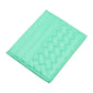 Turquoise Faux Leather Basket Weave Card Holder Wallet boasts a stylish basket weave design. Made from durable materials, it can securely hold multiple cards and cash while keeping a slim profile. Perfect for those looking for a sophisticated and functional accessory.