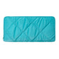 Turquoise Shiny Faux Leather Padded Wallet with Wristlet offers a sleek and stylish solution for storing your essentials. Its shiny faux leather material adds a touch of sophistication, while the padded design keeps your valuables safe. The attached wristlet also provides convenience and hands-free carrying. 
