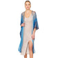 Turquoise Two Tone Lurex Kimono Poncho is a versatile and stylish addition to any wardrobe. Made with a unique Lurex fabric, it adds a touch of shimmer to your outfit. Its kimono design offers a comfortable and flattering fit, making it suitable for any body type. Perfect for adding a pop of color and sparkle to your outfit. 