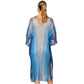 Turquoise Two Tone Lurex Kimono Poncho is a versatile and stylish addition to any wardrobe. Made with a unique Lurex fabric, it adds a touch of shimmer to your outfit. Its kimono design offers a comfortable and flattering fit, making it suitable for any body type. Perfect for adding a pop of color and sparkle to your outfit. 