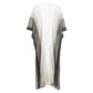 Black Two Tone Lurex Kimono Poncho is a versatile and stylish addition to any wardrobe. Made with a unique Lurex fabric, it adds a touch of shimmer to your outfit. Its kimono design offers a comfortable and flattering fit, making it suitable for any body type. Perfect for adding a pop of color and sparkle to your outfit. 