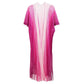 Fuchsia Two Tone Lurex Kimono Poncho is a versatile and stylish addition to any wardrobe. Made with a unique Lurex fabric, it adds a touch of shimmer to your outfit. Its kimono design offers a comfortable and flattering fit, making it suitable for any body type. Perfect for adding a pop of color and sparkle to your outfit. 