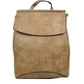 Vegan Long-lasting Faux Leather Backpack Convertible Bag - Backpacks