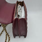 Quilted Flap Shoulder Bag with Woven Chain Strap - Shoulder Bag