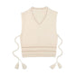 C.C Stripe With Tassel Vest