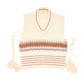 C.C Multi Color Chevron With Tassel Vest