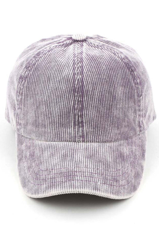 Violet C.C STONEWASHED CORDUROY CRISS CROSS PONYCAP is a fashion-forward and functional accessory. Made from high-quality stonewashed corduroy, this cap offers both comfort and style. The criss-cross design adds a trendy touch, while the adjustable strap ensures a perfect fit. Upgrade your look with this versatile and stylish cap.