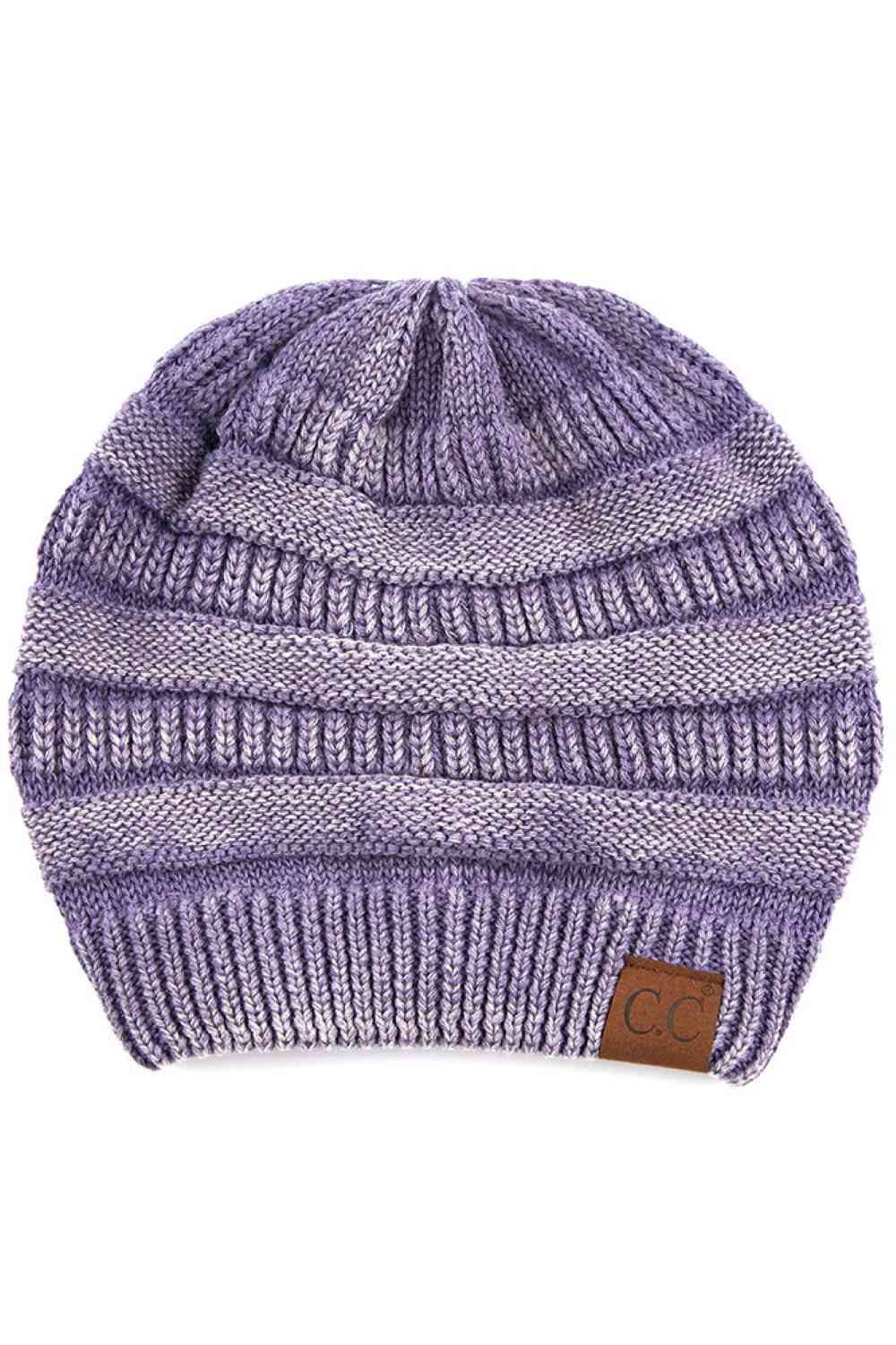 Violet The C.C Cotton Washed Ribbed Beanie combines soft comfort with timeless style. Crafted from a premium blend of 50% viscose, 30% polyester, and 20% nylon, this beanie offers warmth and breathability for everyday wear.