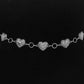 Madeline Love Antique Silver Boho Decorative Heart Link Waist Chain Belt - Hair Accessories - desc
