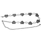 Madeline Love Antique Silver Boho Decorative Heart Link Waist Chain Belt - Hair Accessories - extra