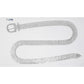 Madeline Love Rhodium 7Rows Rhinestone Pave Belt - Hair Accessories - desc