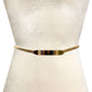 Madeline Love Gold Metal Bar Pointed Stretch Belt - Hair Accessories - desc