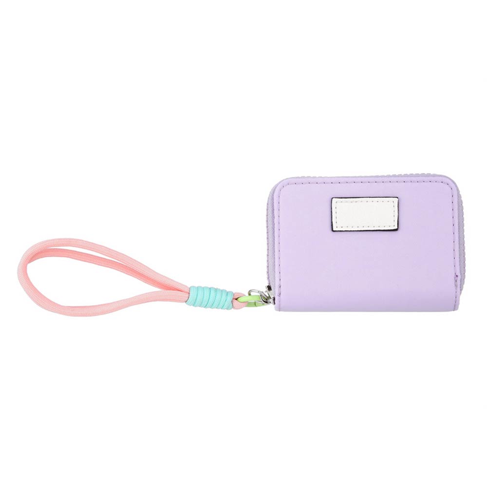 Madeline Love Purple Compact Zip Around Mini Wallet - Bags & Wallets - extra