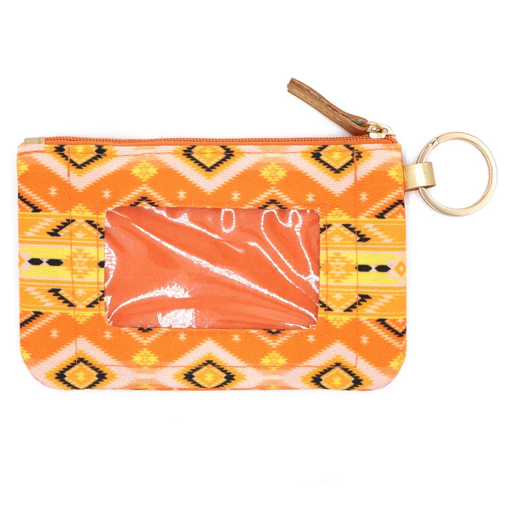 Madeline Love Yellow Boho Aztec Patterned ID Wallet Detachable Lanyard - Bags & Wallets - extra