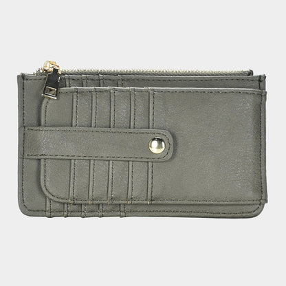 Madeline Love Olive Green Faux Leather Wallet - Bags & Wallets