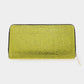Madeline Love Yellow Bling Solid Zipper Wallet - Bags & Wallets