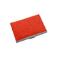 Madeline Love Orange Bling Studded Card Case - Bags & Wallets - desc