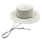 White Bling Chin Tie Straw Sun Hat! Introducing the perfect accessory for your sunny adventures. With its stylish bling detail and functional chin tie, this hat will keep you looking effortlessly chic while protecting you from the sun. Don't let the heat bother you, just tie the chin tie and enjoy the day.