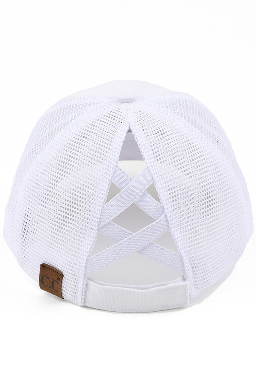C.C SUNSHINE & LAKE TIME Patch Pony Cap - Pony Cap