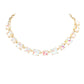 White Cushion Square Stone Link Evening Necklace, is the perfect accessory for any occasion. Crafted with attention to detail, this evening necklace will add a touch of glamour to any attire. Perfect Birthday Gift, Mother's Day Gift, Anniversary Gift, Christmas Gift, Valentine's Day Gift, Wedding Party.