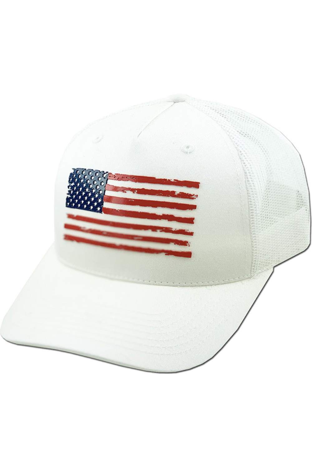 White Flag Make a statement with the Flag Flat UV Print American Flag baseball cap, designed with a sleek flat-print flag detail and a classic casual fit. Comfortable and adjustable for everyday wear, this versatile cap is perfect for outdoor activities, travel, or relaxed weekend style.