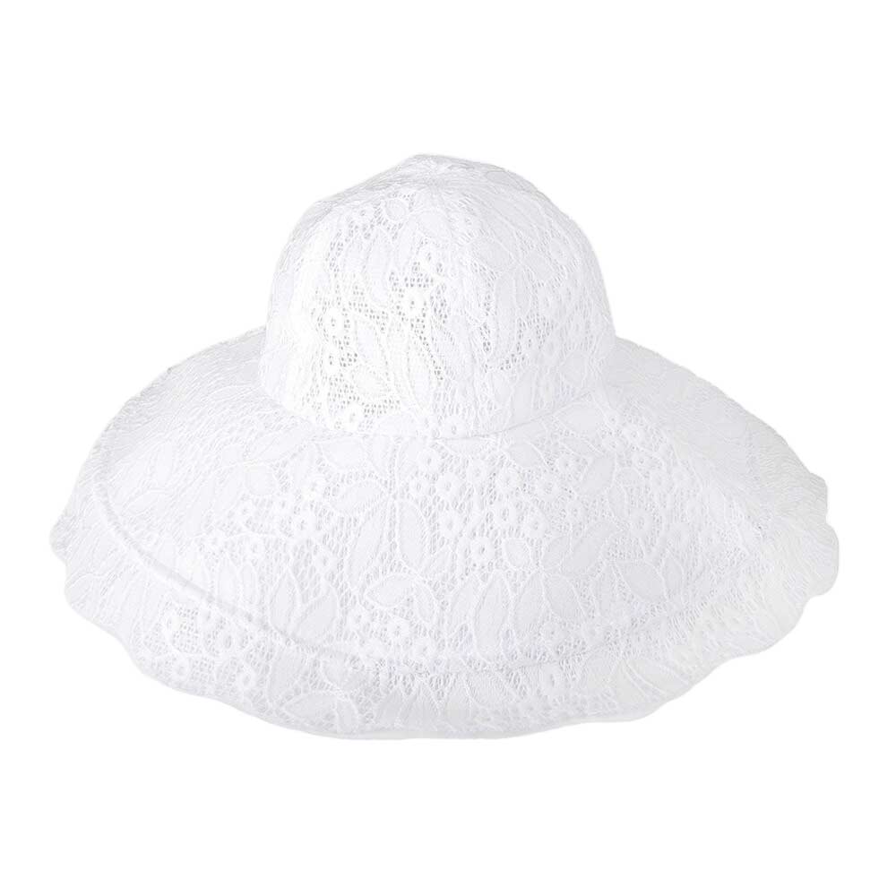 White Leaf Detailed Chin Tie Lace Sun Hat, this sun hat helps shield your face, neck, and shoulders from sunlight, and harmful ultraviolet rays and prevents sunburn in summer. This chin tie lace sun hat perfect summer, beach accessory. Perfect gifts for Christmas, holidays, Valentine’s Day, or any meaningful occasion.