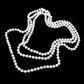 White Pearl Long Necklace, is the perfect marriage between timeless elegance and modern style. Handcrafted with pearls, this exquisite necklace is sure to become a staple in any jewelry wardrobe. Its contemporary design and luxurious materials make it a perfect choice for any occasion. Perfect occasional gift idea.
