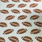 White Reversible Football Patterned Throw Blanket, is the perfect addition to your home décor and it's great for football fans! It offers two different football-inspired patterns. Enjoy cozy nights in with this reversible blanket and you won't have to miss any of the action on the field. Ideal gift for football lovers.