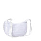 Solid Nylon Sling Bag Crossbody Bag - White - Crossbody Bags