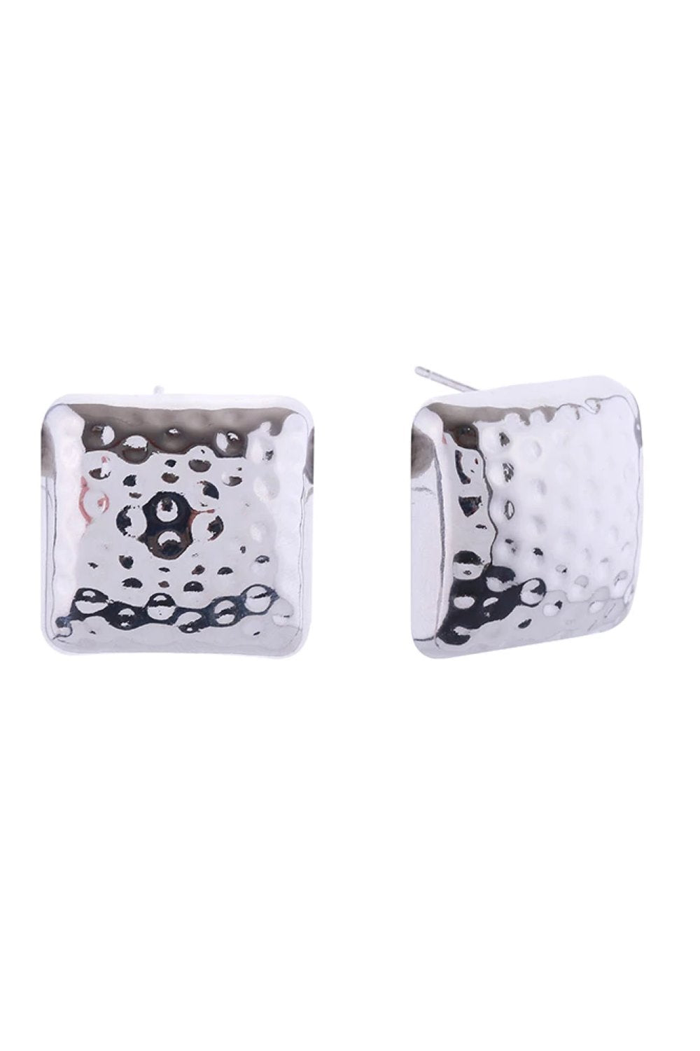 White Gold Delicate 14K biscuit post earrings featuring a timeless design with a 2.2cm diameter. Crafted from hypoallergenic brass, these earrings are perfect for sensitive skin and everyday wear. Lead and nickel compliant for peace of mind. The secure post backing ensures comfortable, all-day wearability. A versatile addition to any jewelry collection.
