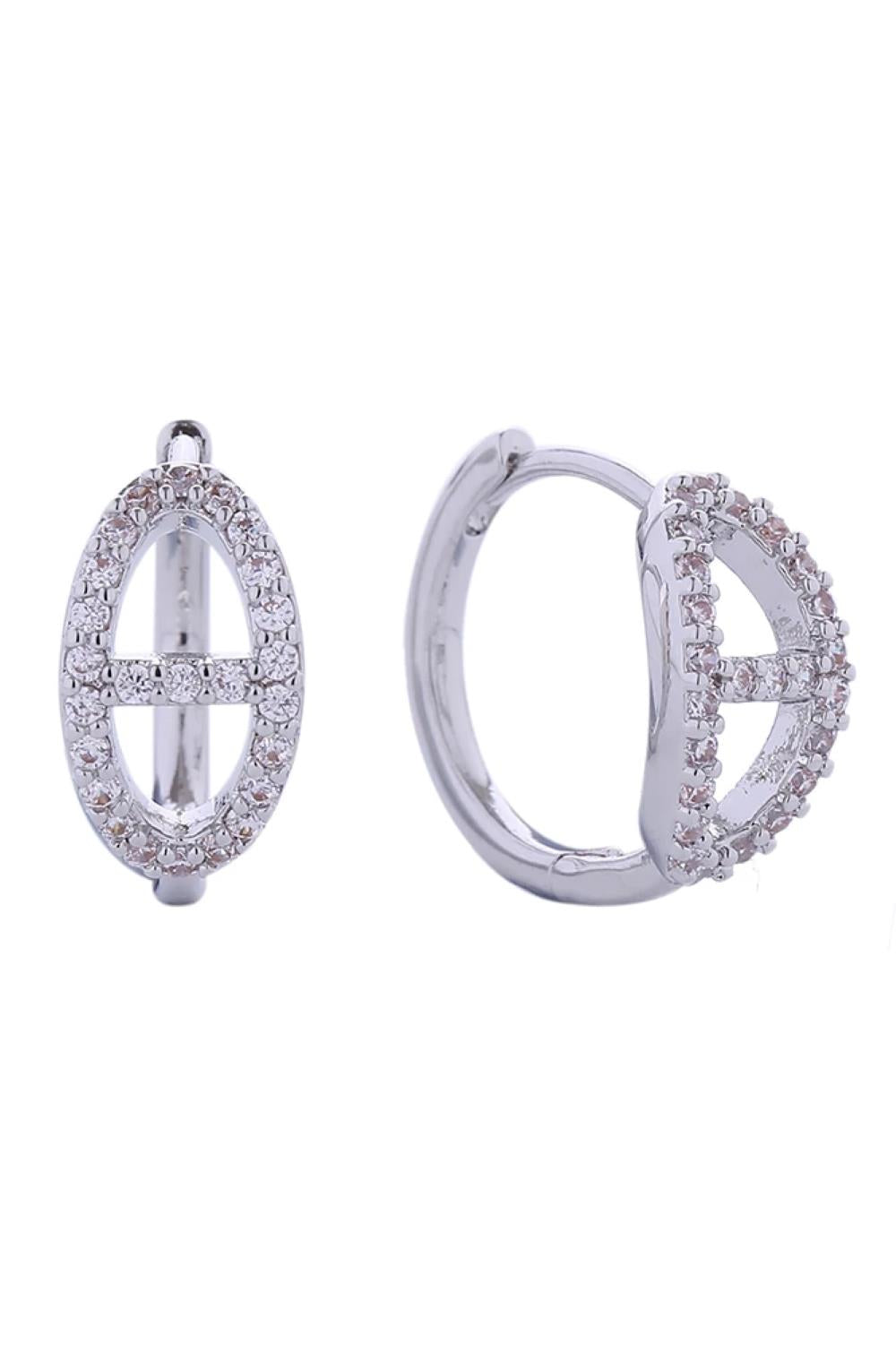 White Gold Elevate your everyday elegance with these stunning 14K Gold and White Gold dipped Farandole Pave CZ Huggie Earrings. Crafted from hypoallergenic brass and adorned with sparkling cubic zirconia, these petite huggies deliver maximum shimmer in a wearable 1.5cm diameter design. Perfect for sensitive ears, these earrings are lead and nickel compliant for worry-free wear. Expertly made in Korea, they combine quality craftsmanship with timeless style ideal for layering or wearing solo.
