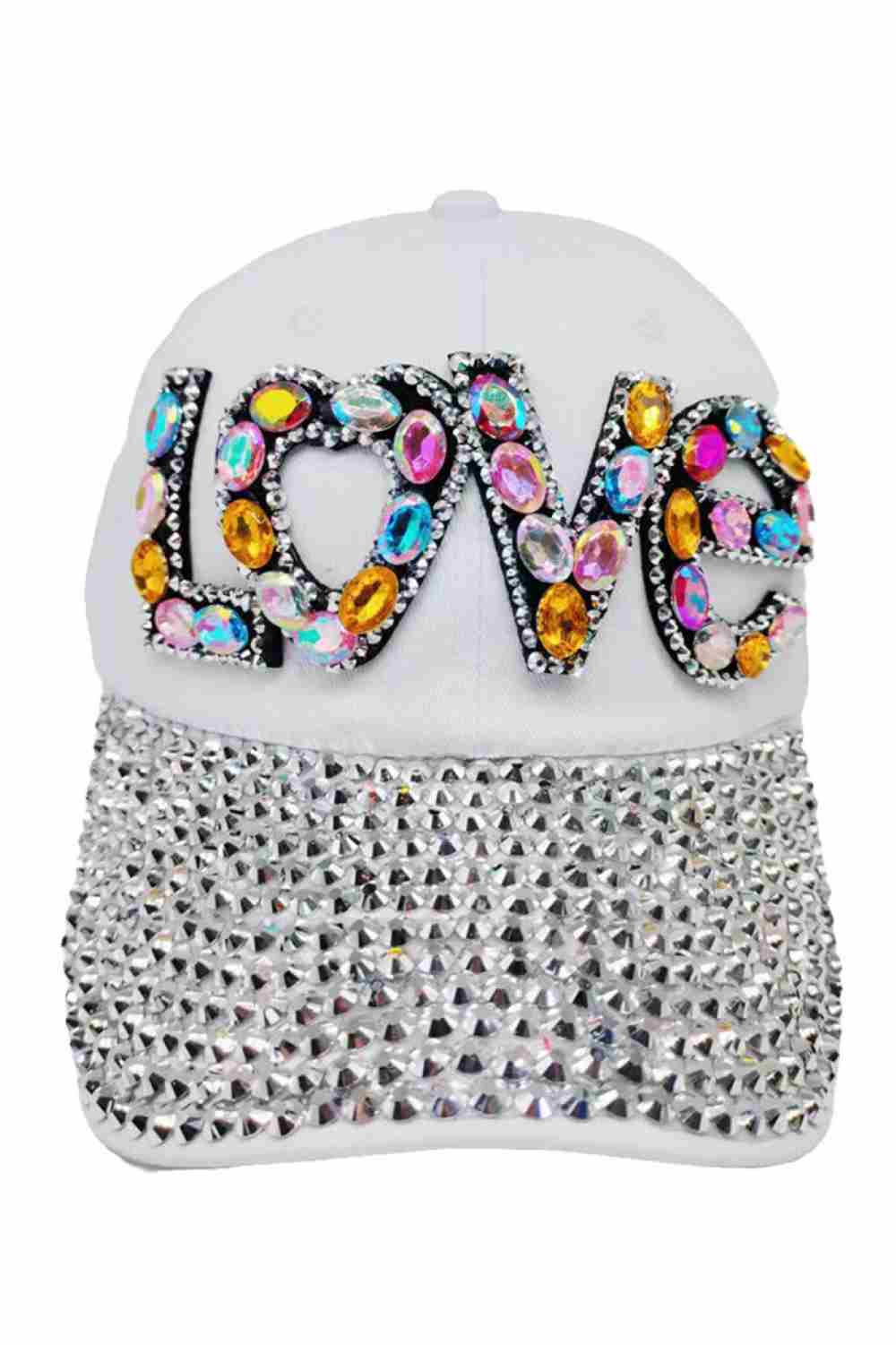 White Keep it effortlessly stylish with the LOVE Stone Baseball Cap, featuring a clean stone-washed finish and a bold LOVE detail for a modern, relaxed vibe. Comfortable and easy to wear, it’s the perfect everyday cap to pair with casual outfits and laid-back looks.