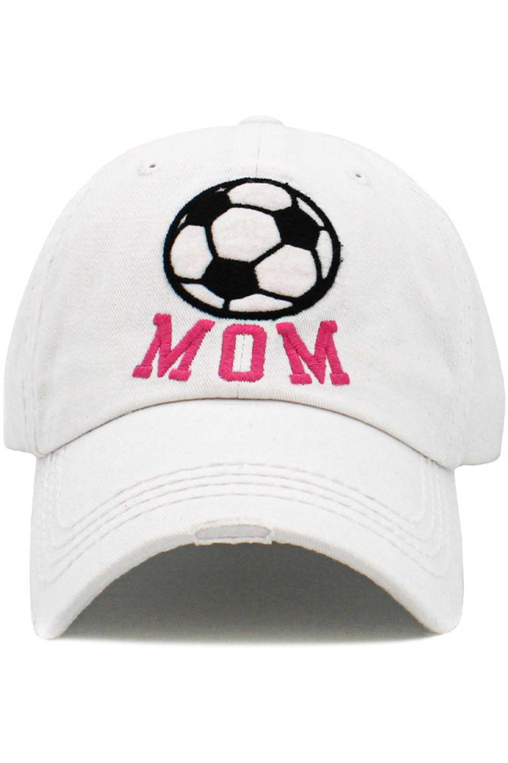 Classic meets cool with the Soccer MOM Vintage Ballcap, designed for proud moms who cheer in style. A timeless worn-in look with all-day comfort—perfect for game days and everyday wear