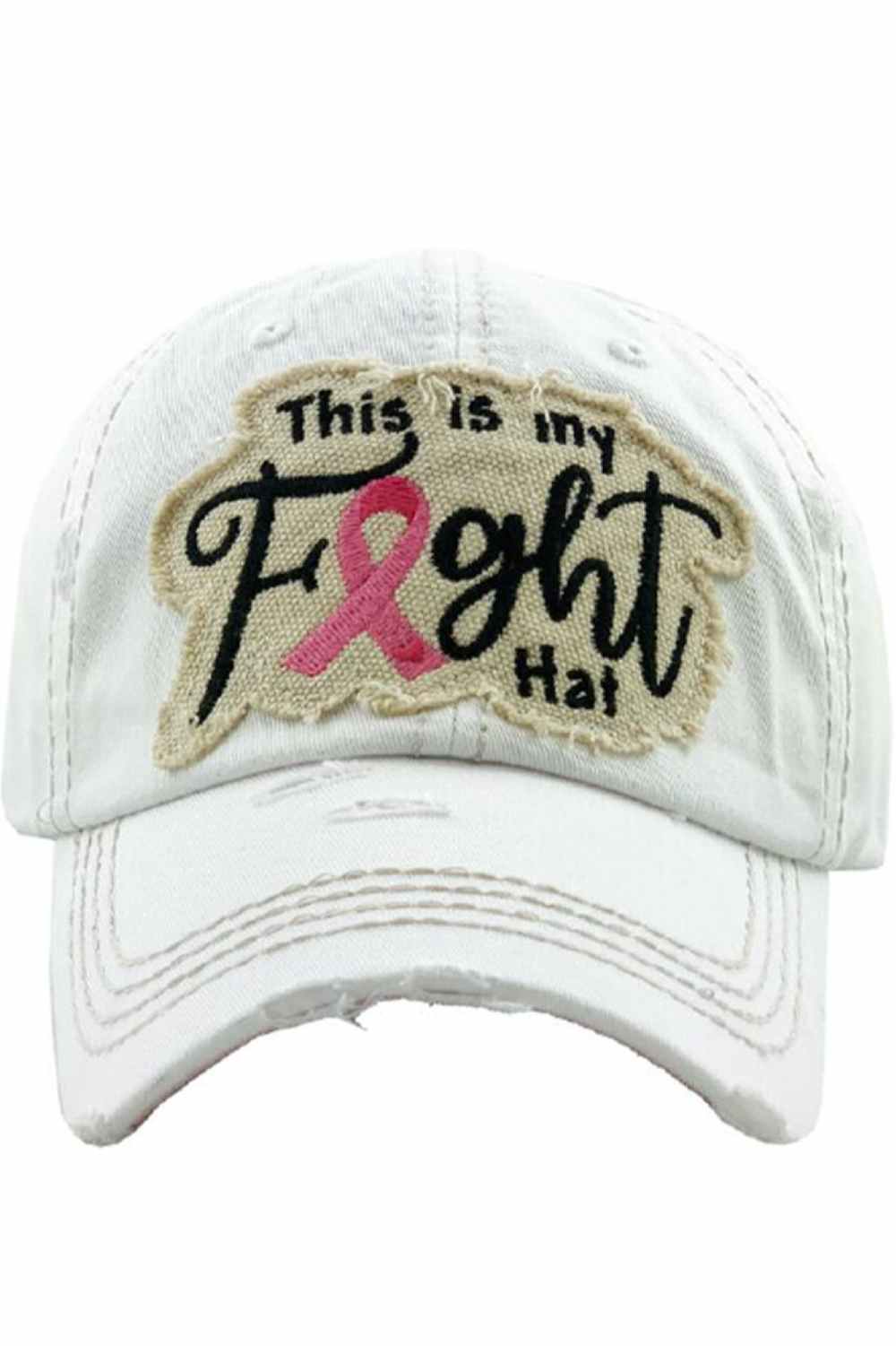 White Make a bold statement with the THIS IS MY FIGHT HAT Washed Vintage Baseball Cap, featuring a rugged, worn-in look that exudes confidence. Designed with a classic curved brim and comfortable fit, it’s perfect for everyday wear with a touch of attitude.