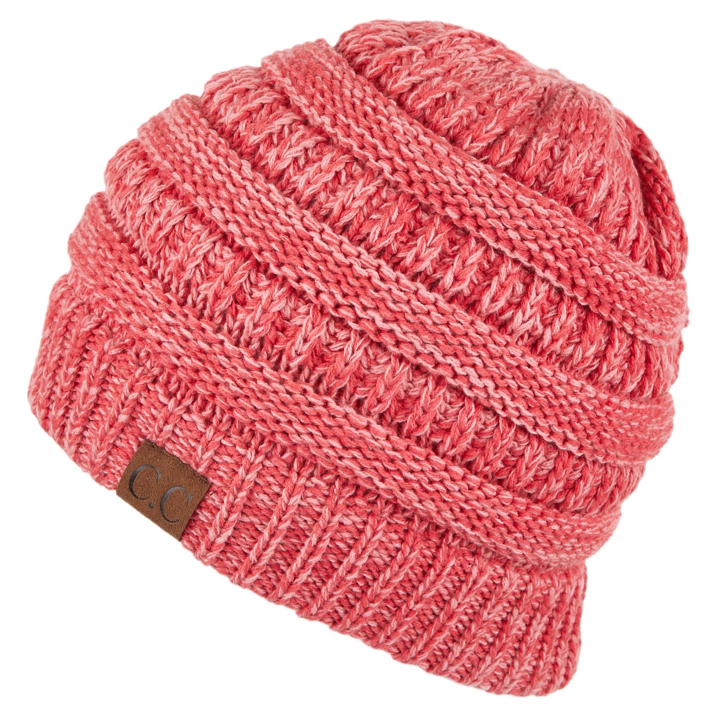C.C Two Tone Color Knit Hat
