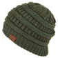 C.C Two Tone Color Knit Hat