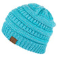 C.C Two Tone Color Knit Hat