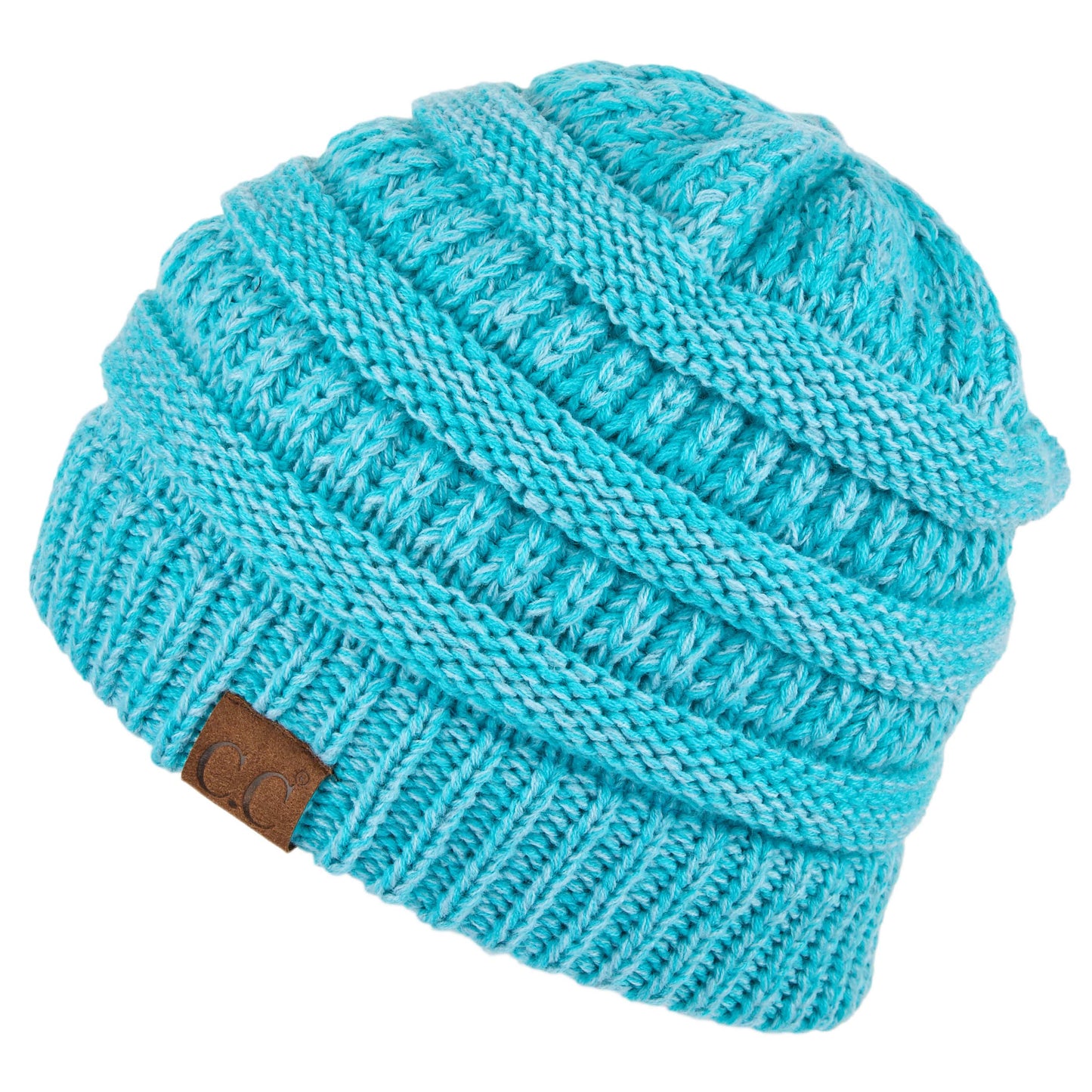 C.C Two Tone Color Knit Hat