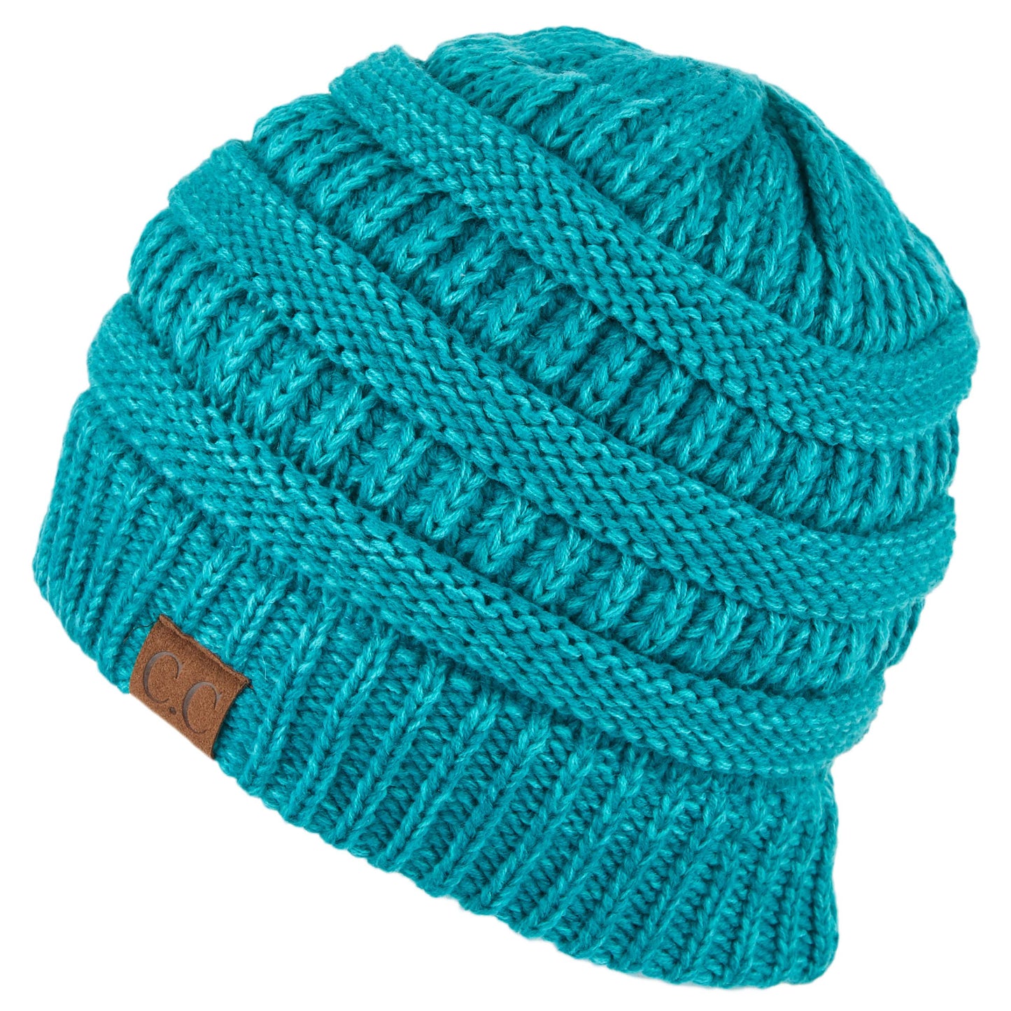 C.C Two Tone Color Knit Hat