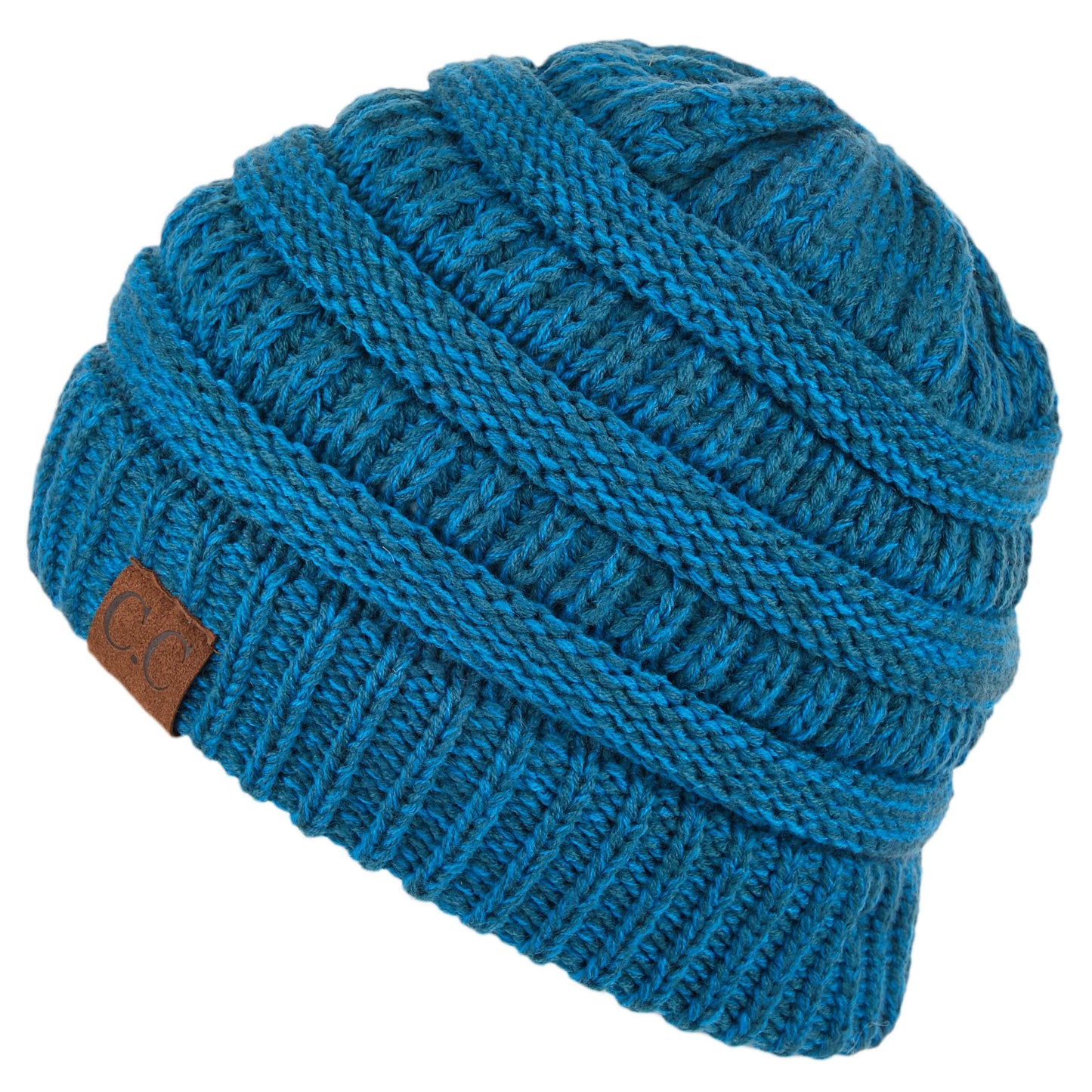 C.C Two Tone Color Knit Hat