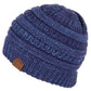 C.C Two Tone Color Knit Hat