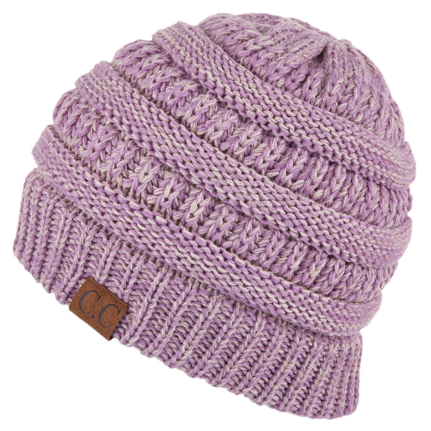 C.C Two Tone Color Knit Hat