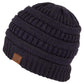 C.C Two Tone Color Knit Hat