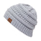 C.C Two Tone Color Knit Hat