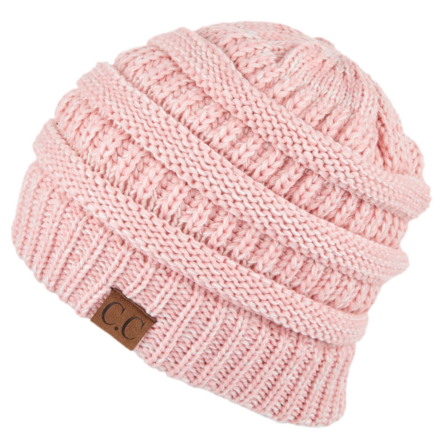 C.C Two Tone Color Knit Hat