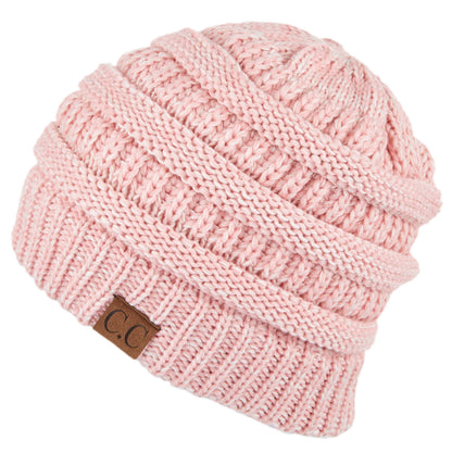 C.C Two Tone Color Knit Hat