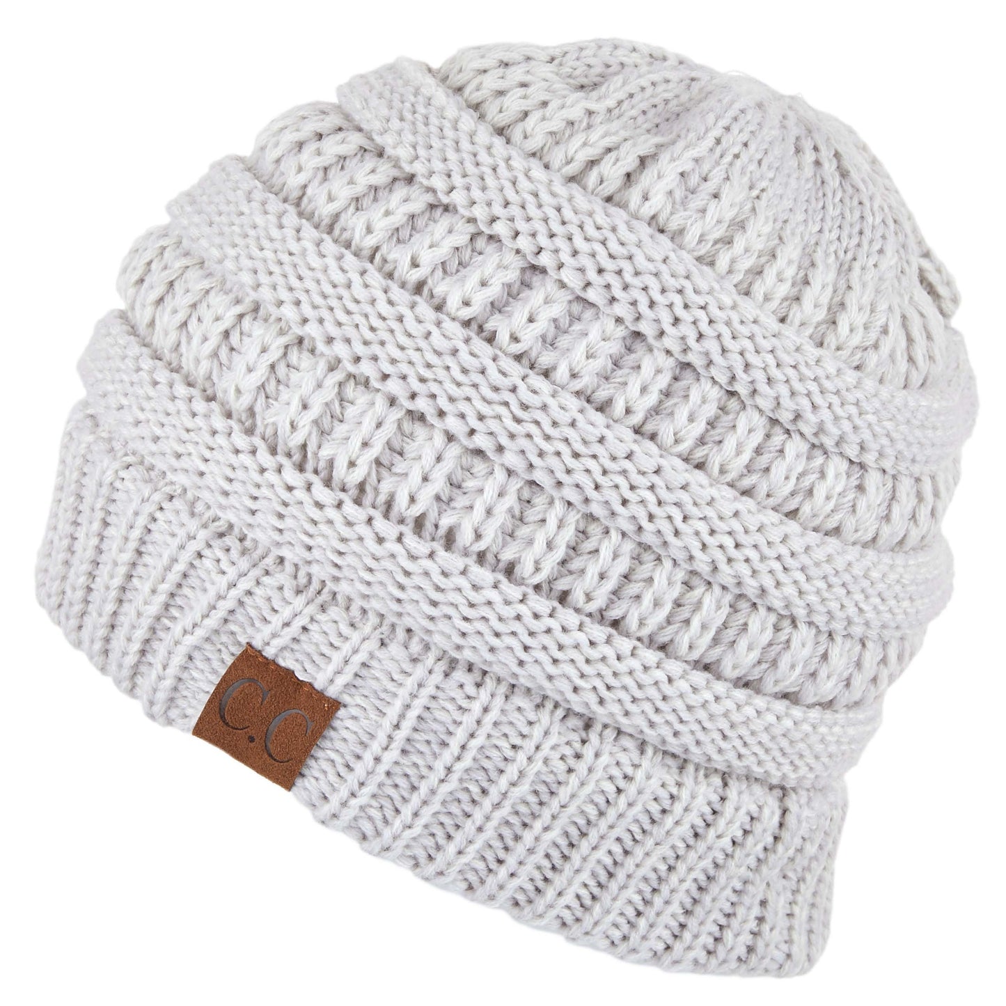 C.C Two Tone Color Knit Hat