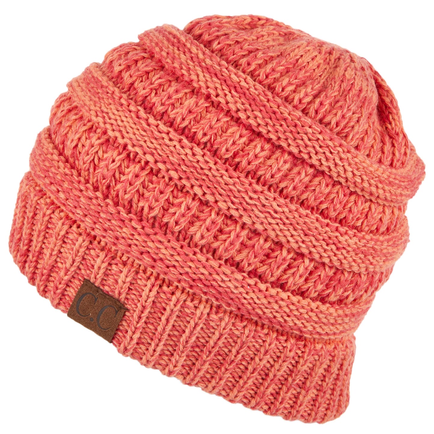 C.C Two Tone Color Knit Hat