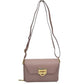 Solid Color Faux Leather Women's Clutch Crossbody Bag